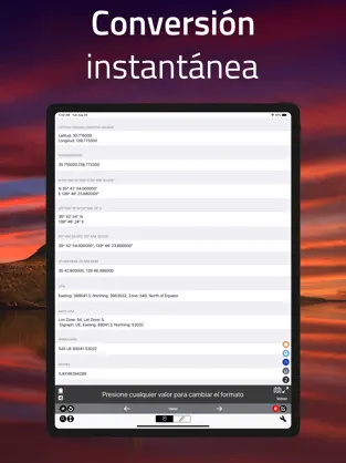 Screenshot 3 Coordenadas - GPS convertidor iphone