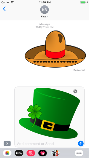 Hats Emoji Stickers(圖2)-速報App