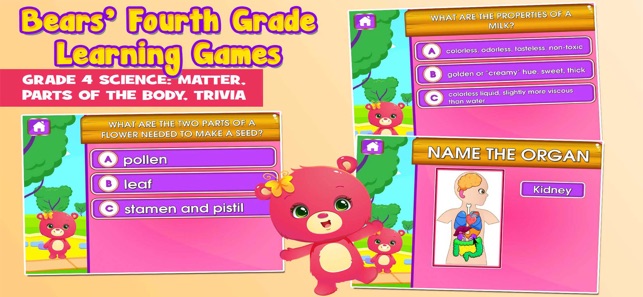 Bears 4th Grade School Games(圖4)-速報App