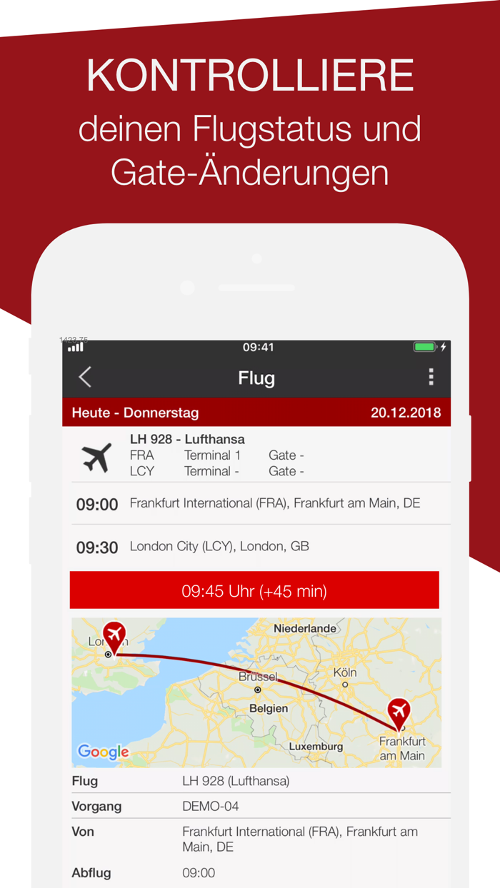 travelload digitaler Reiseplan