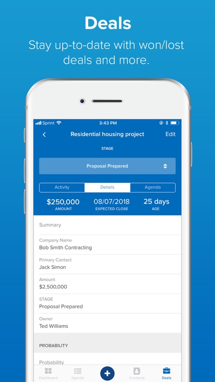 Pipeline - A Simple CRM