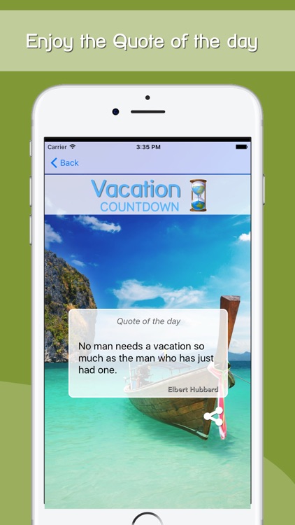 Vacation Countdown App screenshot-5