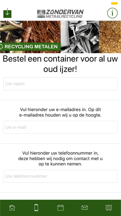 Zondervan Metaalrecycling screenshot 4