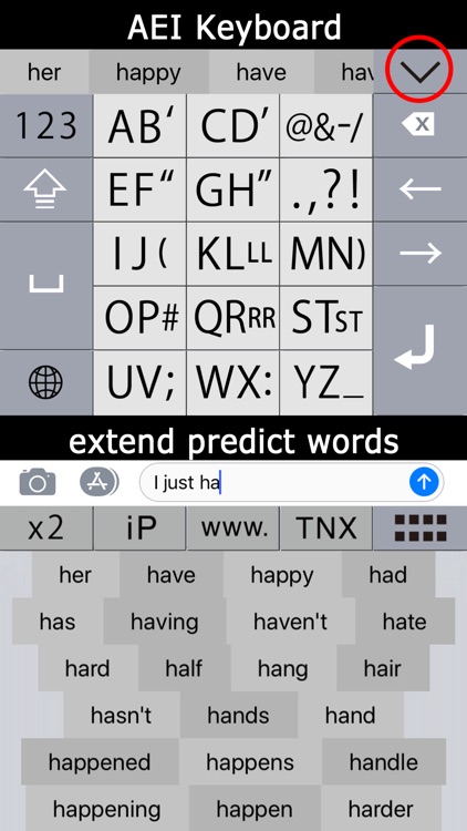 K4us English Keyboard screenshot-0