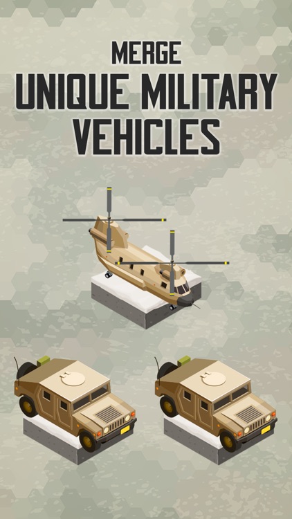 Merge Military Vehicles Tycoon