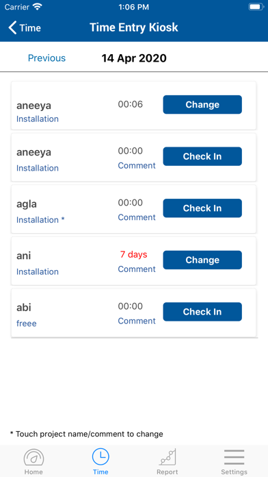 How to cancel & delete Employee TimeCard from iphone & ipad 2