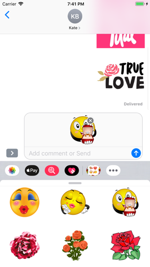 Valentine Love Emojis(圖6)-速報App