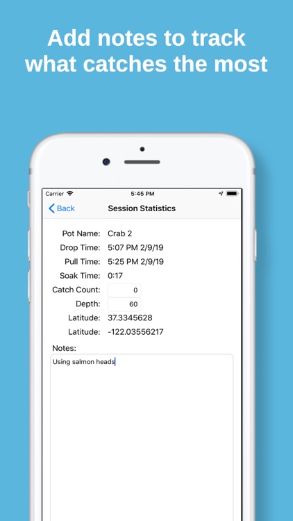 Crab and Shrimp Pot Tracker screenshot-5