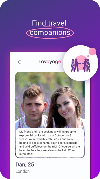 Lovoyage - Chat, Meet, Travel