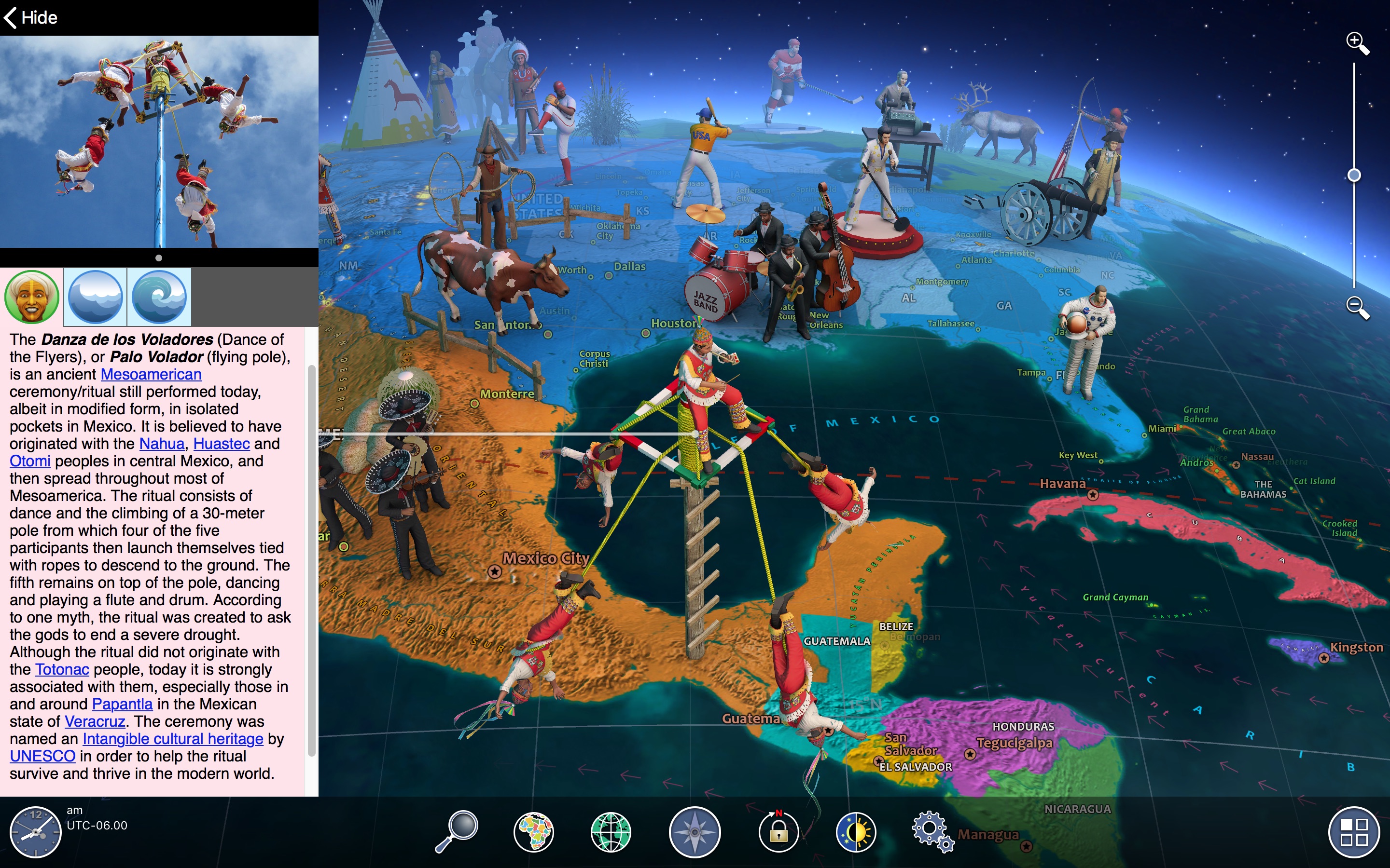 Screenshot do app Earth 3D - World Atlas