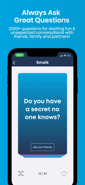 Smalk - Ask Great Questions(圖1)-速報App