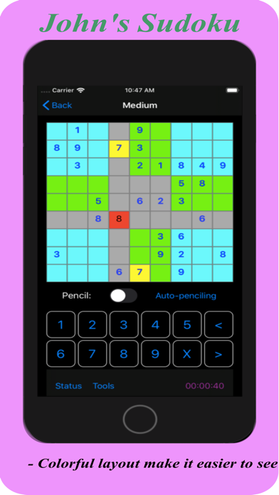 John’s Sudoku screenshot 2