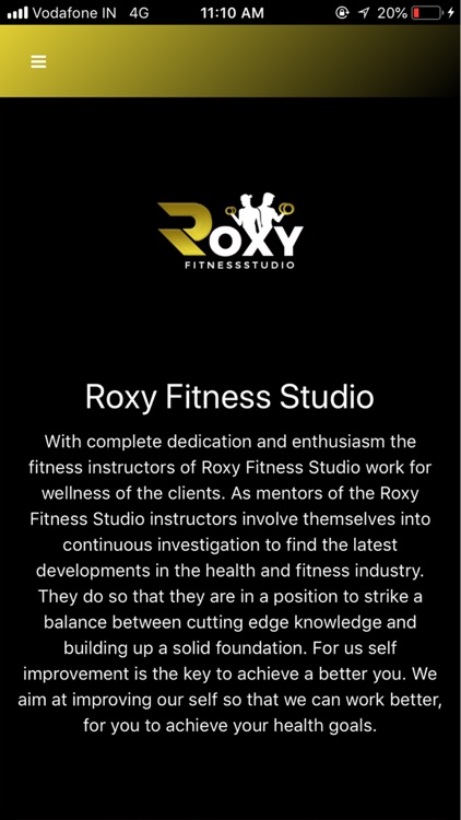 Roxy fitness studio