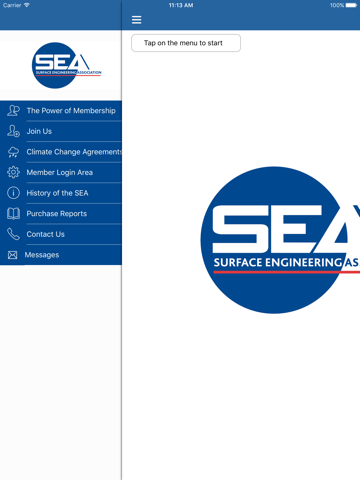 SEA Membership screenshot 2