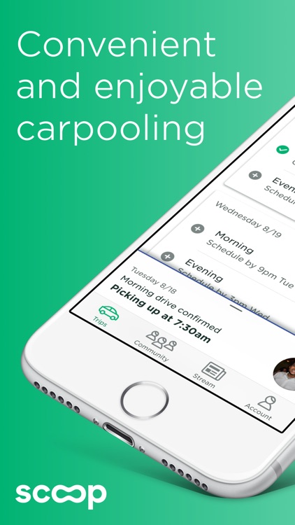 Scoop - Carpool w/ Co-Workers