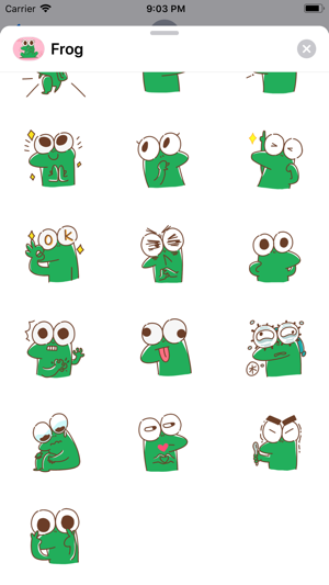 Funny Frog Animated Stickers(圖4)-速報App