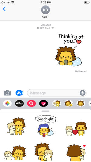 Singa Polah Lovely Stickers(圖1)-速報App