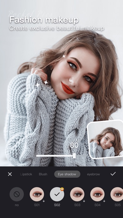 PocketPics- Hair & Face Editor screenshot-3