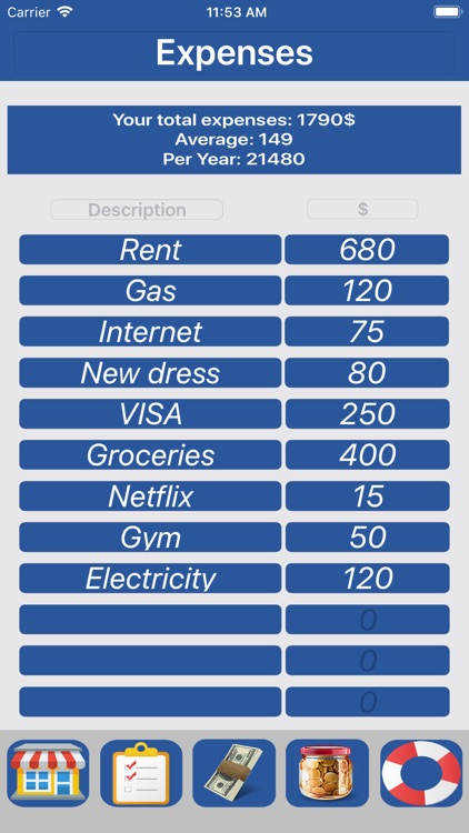 Budget Flow 2-Expenses, Income