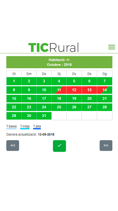Calendari TIC Rural screenshot 2