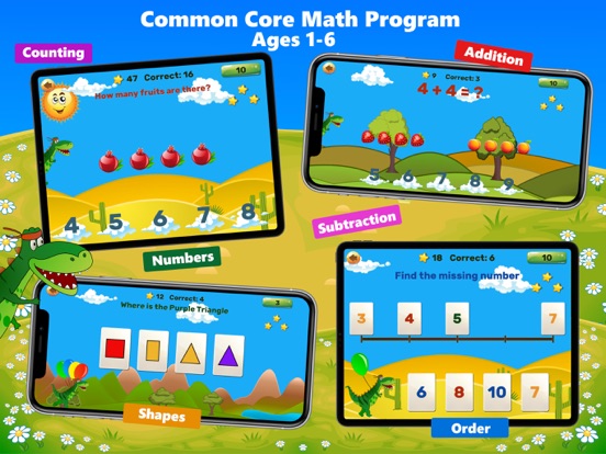 Dino Preschool ABC Math Games screenshot 2