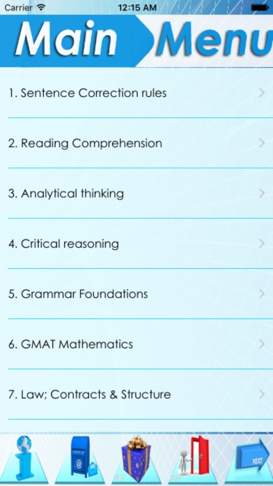 How to cancel & delete GMAT Exam Review Multi-Topics from iphone & ipad 1