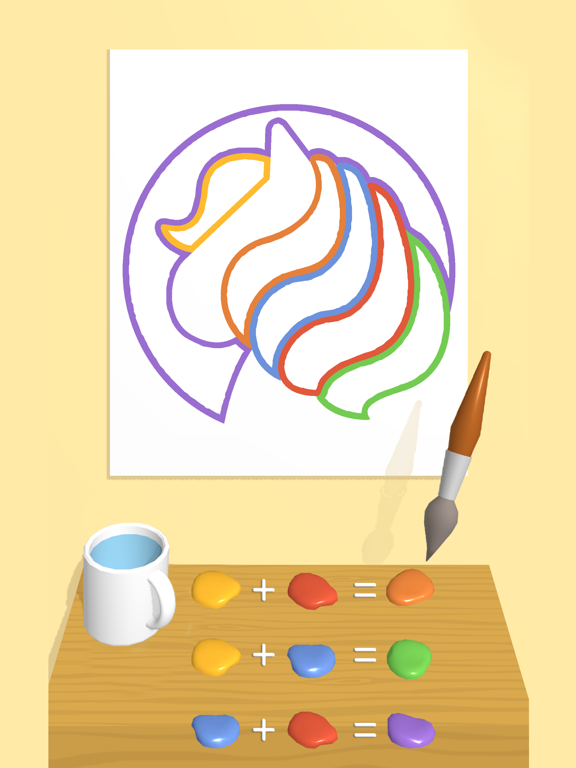iPad Image of Paint Puzzle!