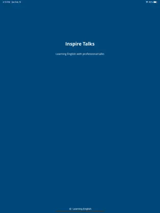 Captura de Pantalla 1 Inspire Talks - Listen English iphone