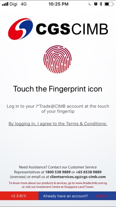 How to cancel & delete CGS-CIMB iTrade SG from iphone & ipad 1