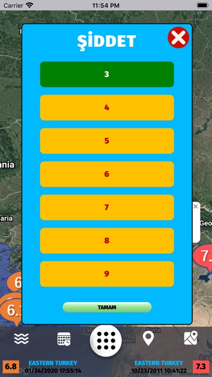 Deprem İzleme screenshot-3