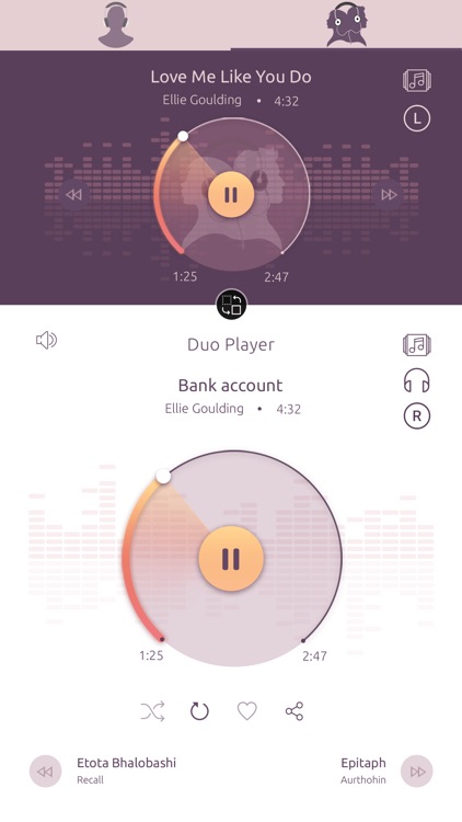 DuoPlayer a Dual Music Player screenshot-3