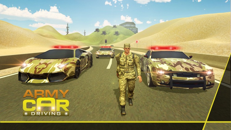 Army Car Driving - Cop Chase