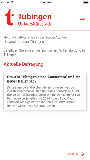 BürgerApp Tübingen