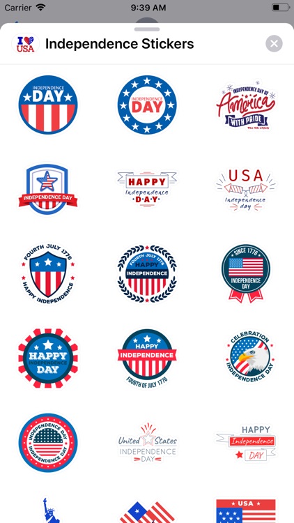 4th of July Stickers ⋆ screenshot-8