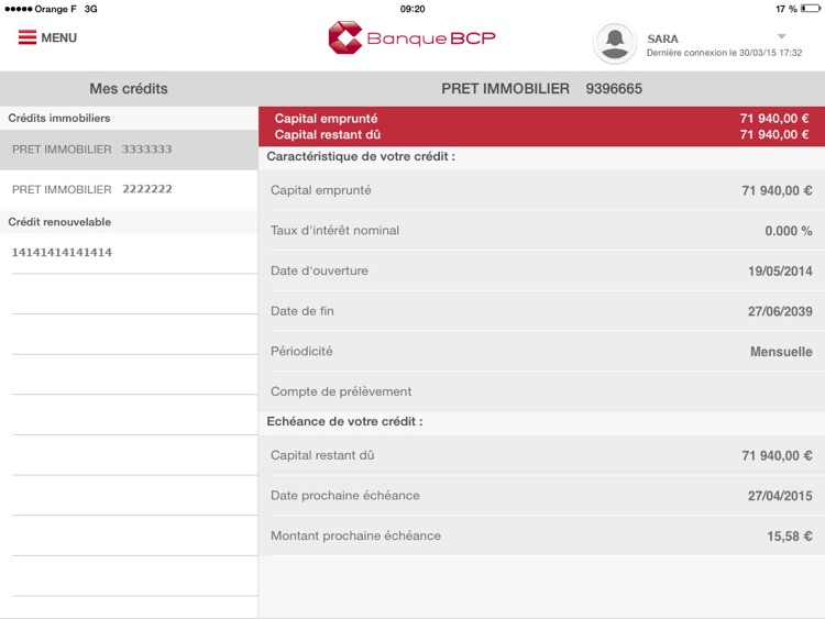 Banque BCP pour iPad screenshot-4