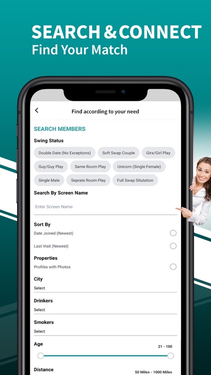 Double Date Nation Swinger App screenshot-3