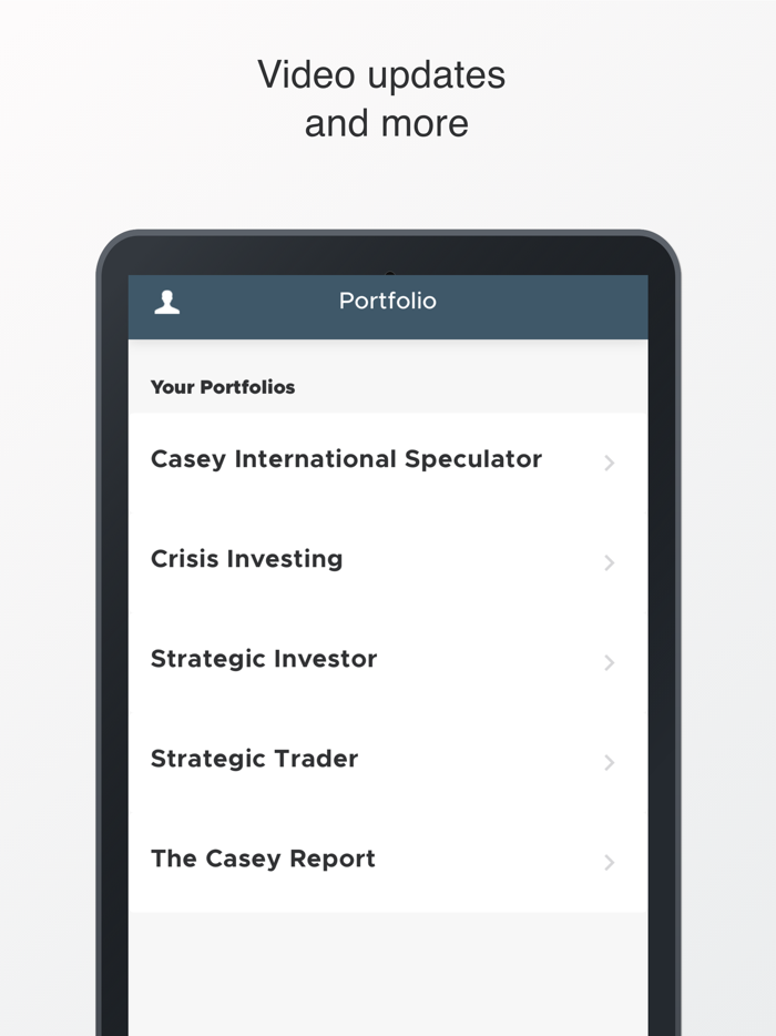 Casey Research App