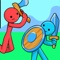 Stickman War Legend of Stick - a new fun and addictive real-time strategy game with famous stickman heroes