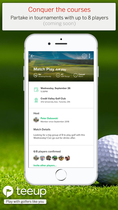 Tee Up - Find Golf Partners screenshot 4