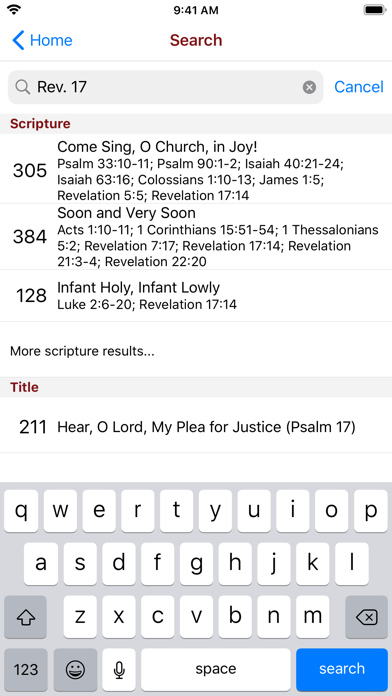 How to cancel & delete Glory to God Ecumenical Hymnal from iphone & ipad 2