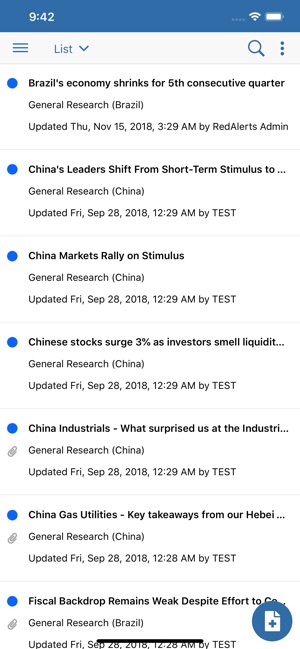 FactSet RMS(圖4)-速報App