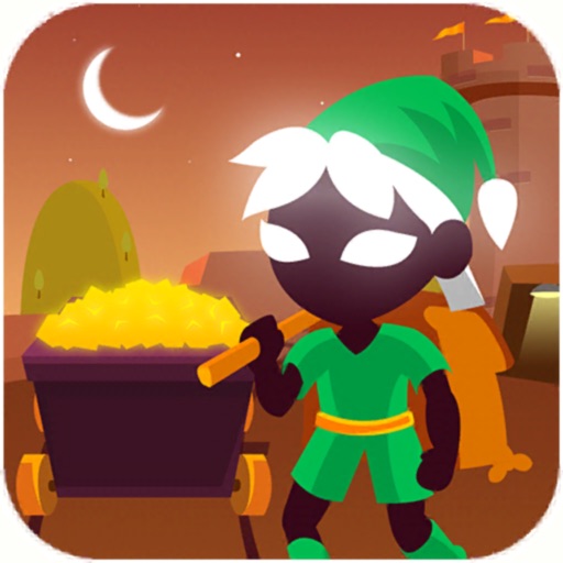 Idle Stickman: Miner Clicker iOS App