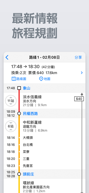 台北捷運通(圖3)-速報App