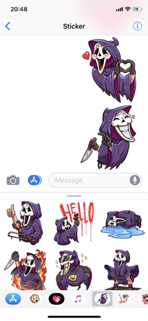 Halloween Death Funny Stickers(圖2)-速報App