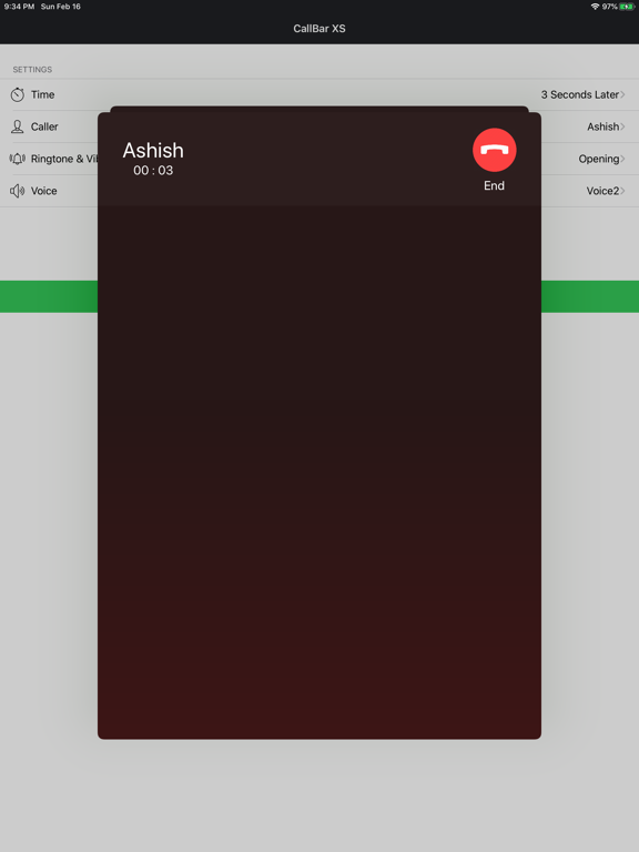CallBar XS: Fake callのおすすめ画像2