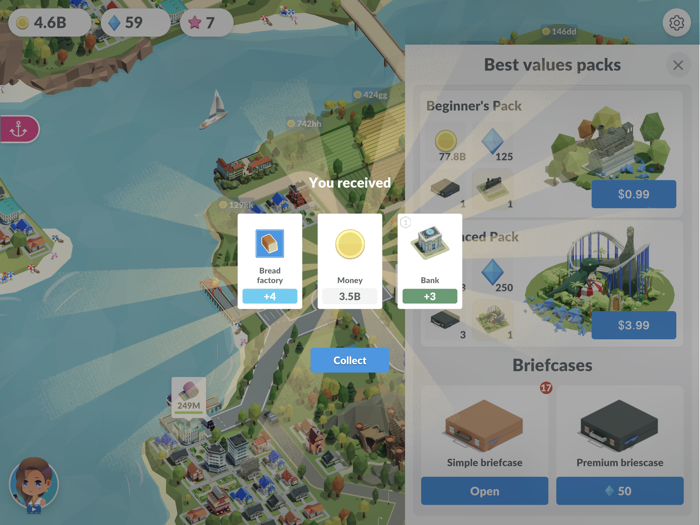 Idle delivery city tycoon
