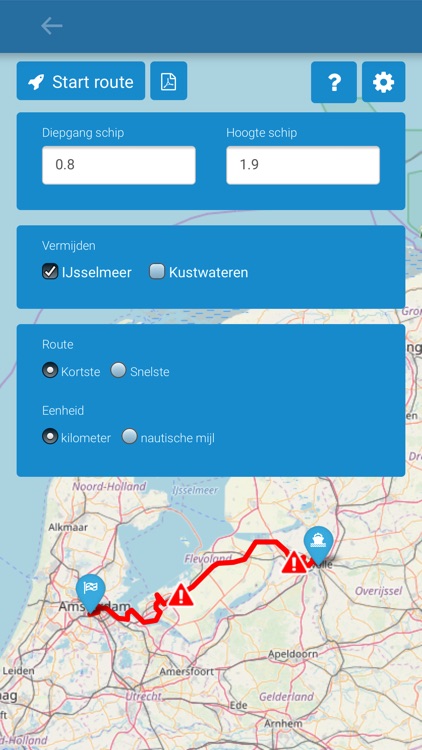 Vaarkaart Nederland screenshot-5