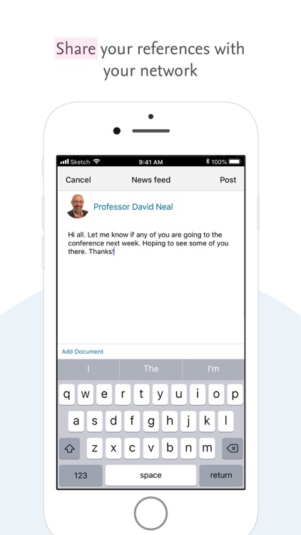 Mendeley (PDF Reader) screenshot-3