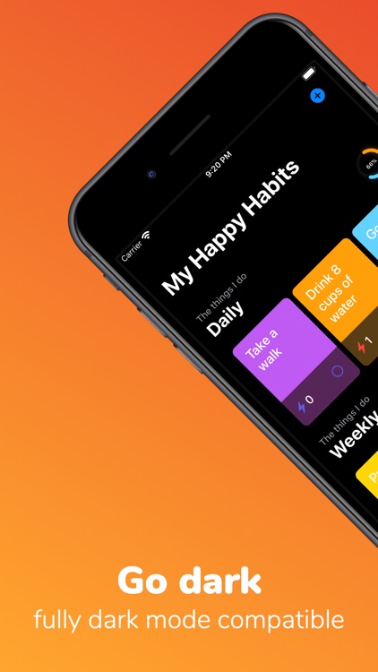 Happy Habits - Habit Tracker screenshot-3