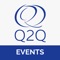 The Q2Q Event App is a mobile application that hosts Q2Q meetings and events